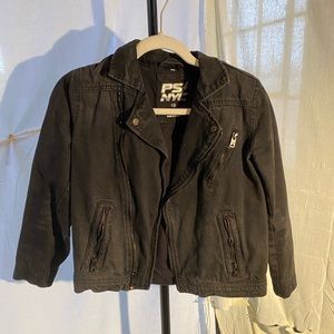 Vintage black denim jacket